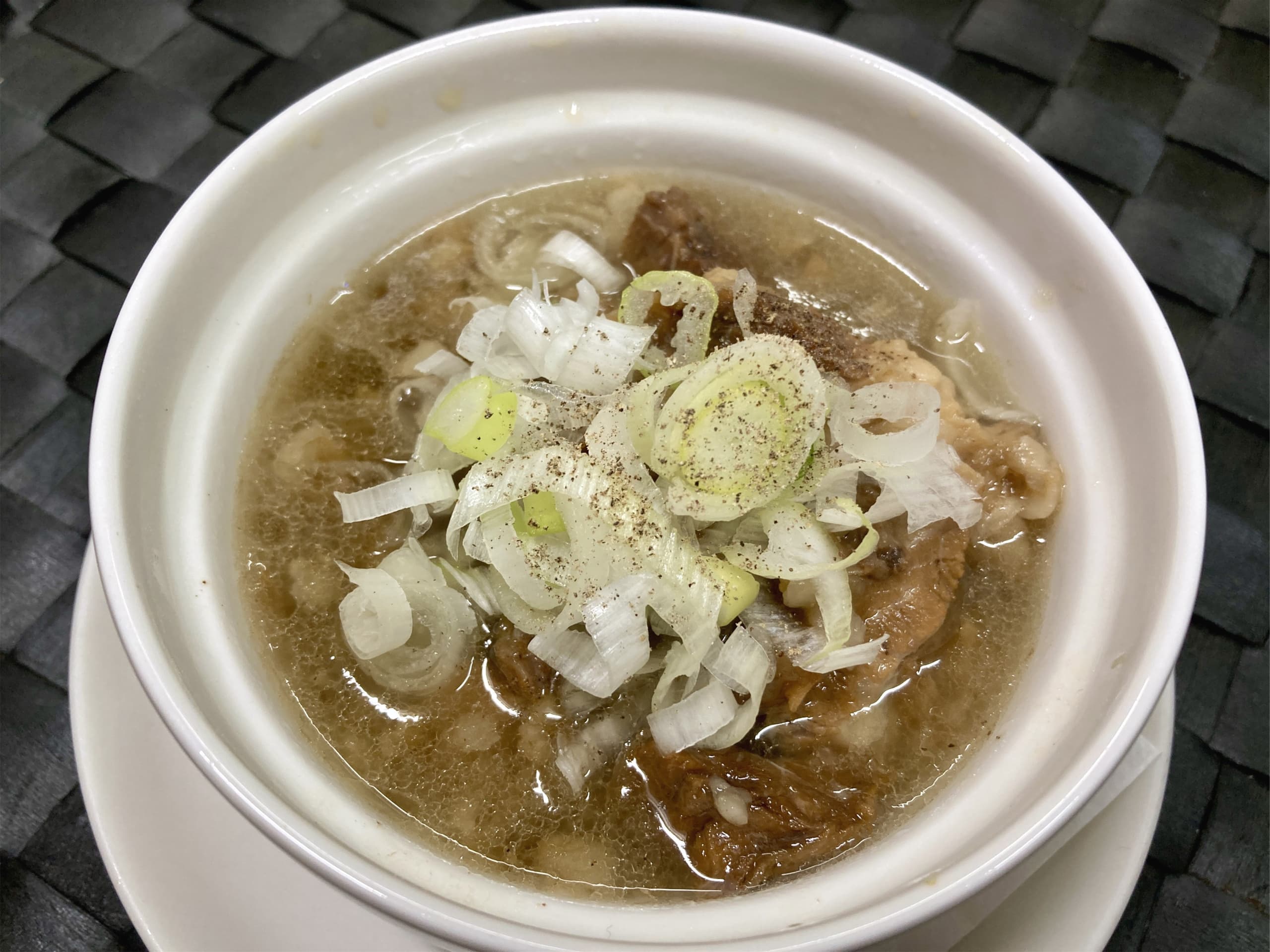 ココット風牛スジオニオン汁